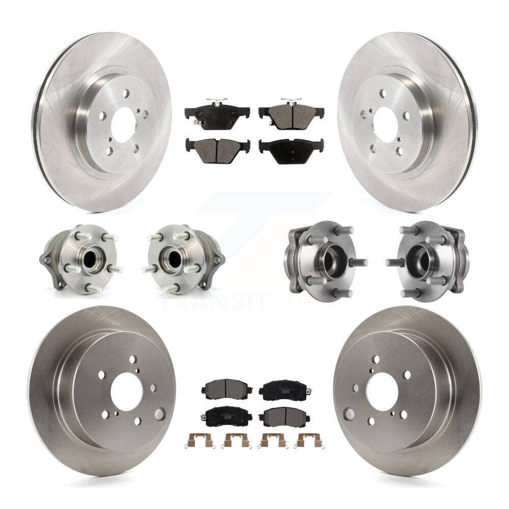 [Avant + Arrière] Kit d'ensemble roulement de roue et moyeu pour Subaru Crosstrek KBB-114481