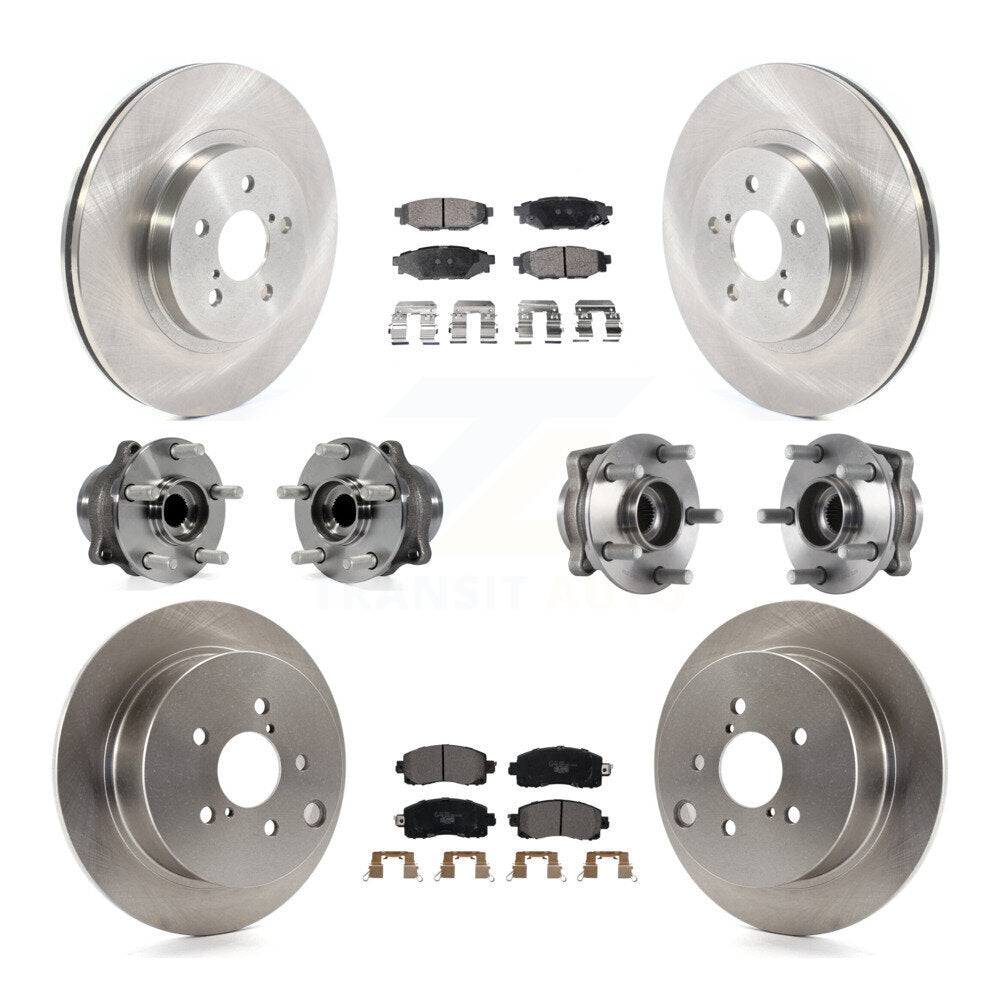 [Avant + Arrière] Kit d'ensemble roulement de roue et moyeu pour Subaru Crosstrek Impreza KBB-114488