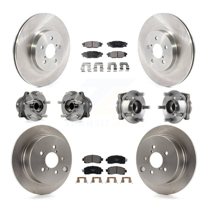 [Avant + Arrière] Kit d'ensemble roulement de roue et moyeu pour Subaru Crosstrek Impreza KBB-114488