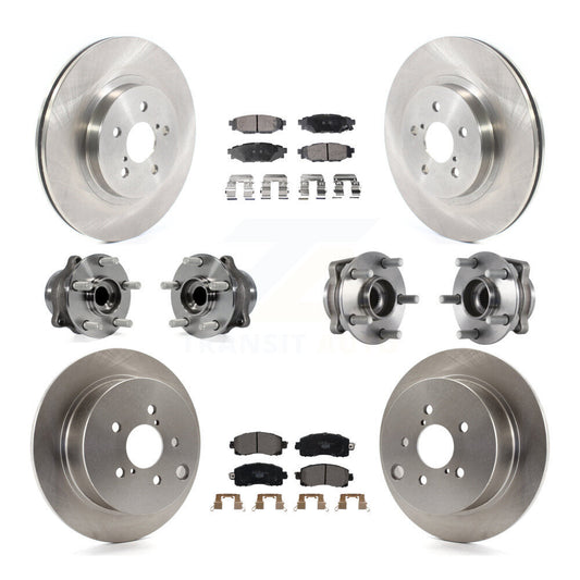 [Avant + Arrière] Kit d'ensemble roulement de roue et moyeu pour Subaru Crosstrek Impreza KBB-114488