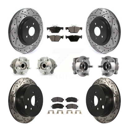 [Avant + Arrière] Kit d'ensemble roulement de roue et moyeu pour Subaru Crosstrek KBB-114500