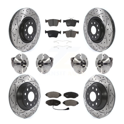 [Avant + Arrière] Kit d'ensemble roulement de roue et moyeu pour Volkswagen Tiguan KBB-114513