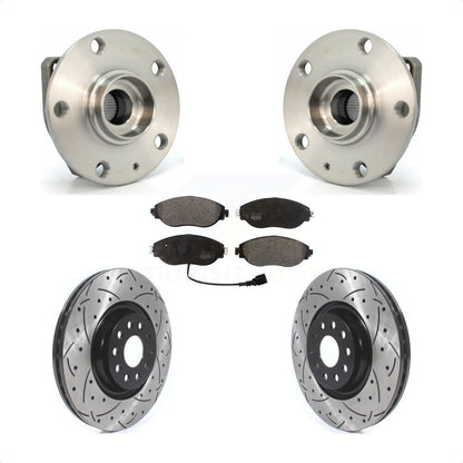 [Avant] Kit d'ensemble roulement de roue et moyeu pour Volkswagen Golf R Audi S3 KBB-114515 par Transit Auto