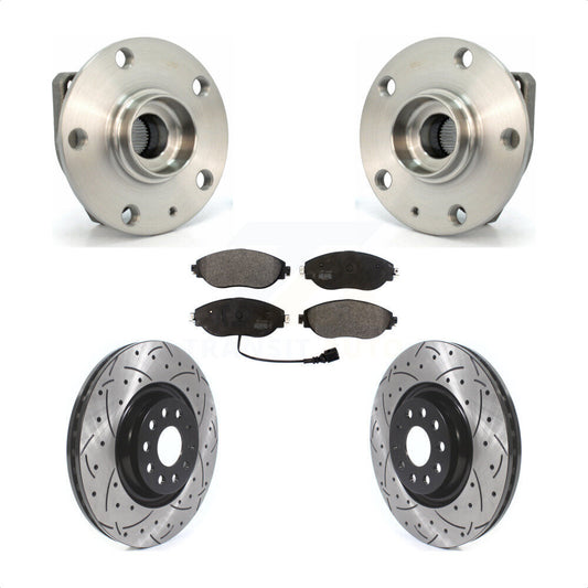 [Avant] Kit d'ensemble roulement de roue et moyeu pour Volkswagen Golf R Audi S3 KBB-114515 par Transit Auto