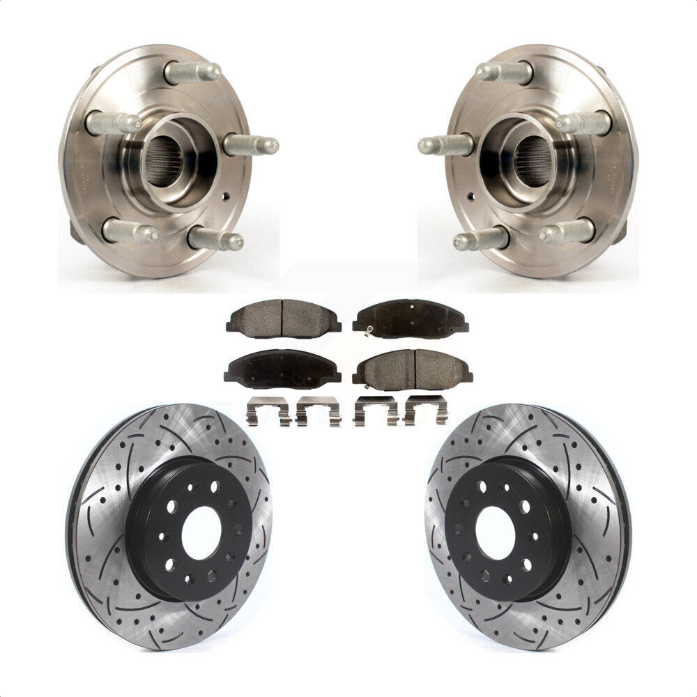 [Avant] Kit d'ensemble roulement de roue et moyeu pour Cadillac CTS sans Heavy Duty Brakes KBB-114520