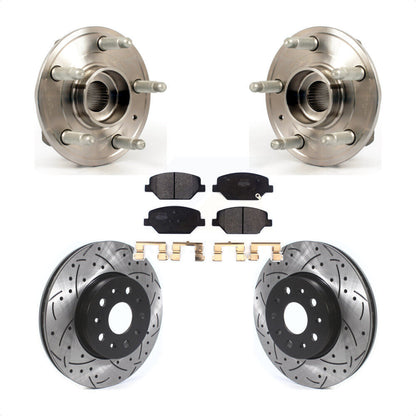 [Avant] Kit d'ensemble roulement de roue et moyeu pour 2016 Chevrolet Camaro LT avec 3.6L 2.0L sans Brembo Calipers KBB-114522 par Transit Auto