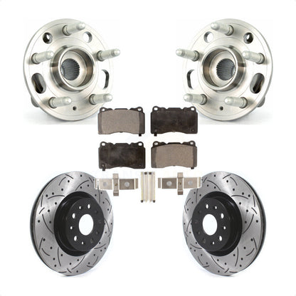 [Avant] Kit d'ensemble roulement de roue et moyeu pour 2015 Cadillac CTS Base Premium Luxury Performance avec AWD 18" Factory Wheels KBB-114523