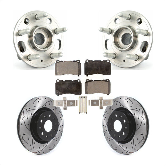 [Avant] Kit d'ensemble roulement de roue et moyeu pour 2015 Cadillac CTS Base Premium Luxury Performance avec AWD 18" Factory Wheels KBB-114523