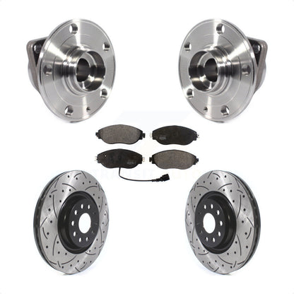 [Avant] Kit d'ensemble roulement de roue et moyeu pour Volkswagen Tiguan Jetta GTI Audi Golf R S3 Q3 Arteon KBB-114531