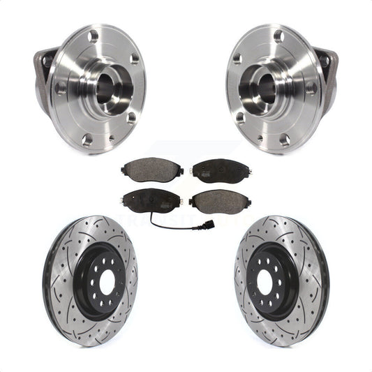 [Avant] Kit d'ensemble roulement de roue et moyeu pour Volkswagen Tiguan Jetta GTI Audi Golf R S3 Q3 Arteon KBB-114531