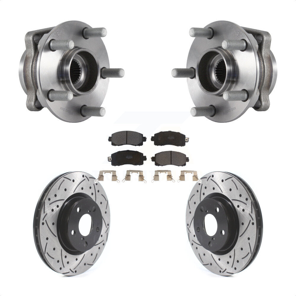 [Avant] Kit d'ensemble roulement de roue et moyeu pour 2017-2019 Subaru Impreza 276mm Diameter Rotor KBB-114535