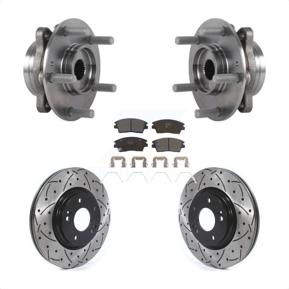 [Avant] Kit d'ensemble roulement de roue et moyeu pour 2017-2020 Hyundai Elantra 1.6L KBB-114537