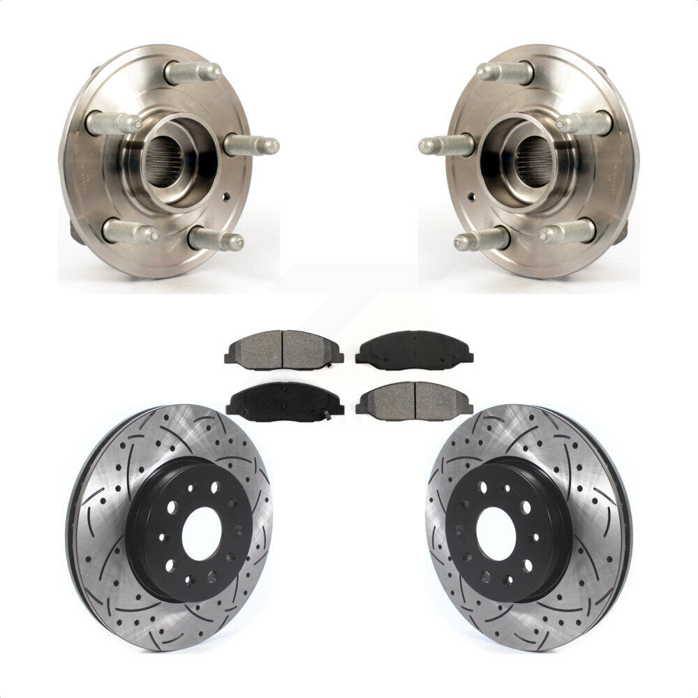 [Avant] Kit d'ensemble roulement de roue et moyeu pour Cadillac CTS sans Heavy Duty Brakes KBB-114550