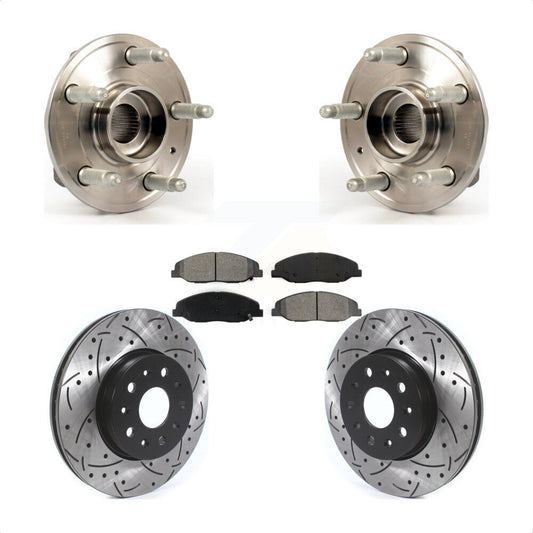 [Avant] Kit d'ensemble roulement de roue et moyeu pour Cadillac CTS sans Heavy Duty Brakes KBB-114550