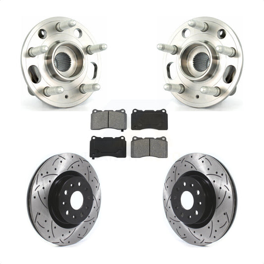 [Avant] Kit d'ensemble roulement de roue et moyeu pour 2015 Cadillac CTS Base Premium Luxury Performance avec AWD 18" Factory Wheels KBB-114551