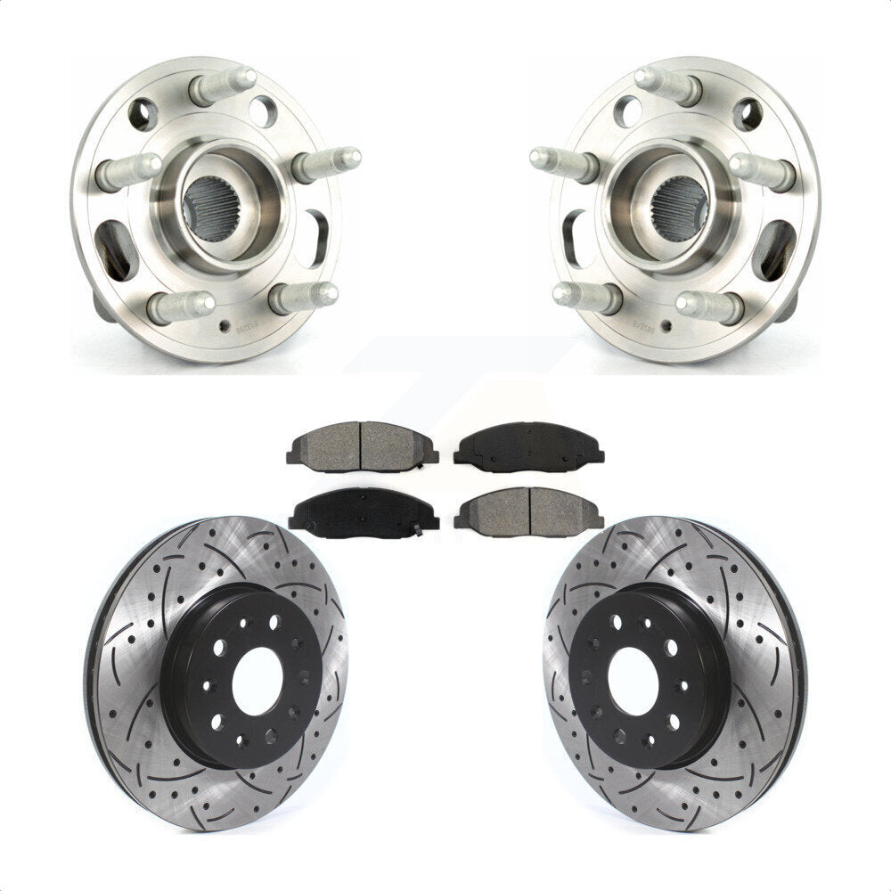 [Avant] Kit d'ensemble roulement de roue et moyeu pour Cadillac CTS sans Heavy Duty Brakes KBB-114554