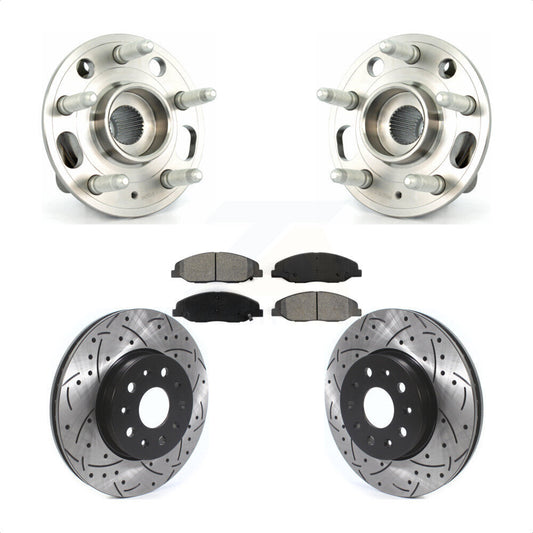 [Avant] Kit d'ensemble roulement de roue et moyeu pour Cadillac CTS sans Heavy Duty Brakes KBB-114554