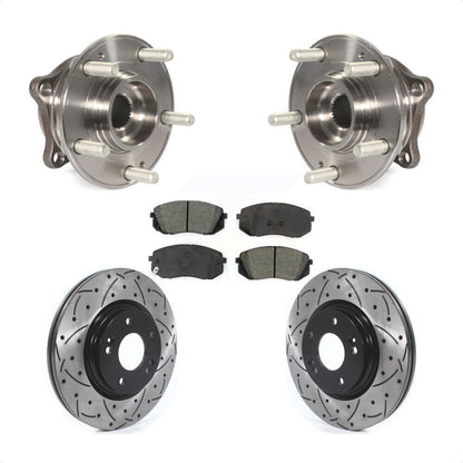 [Avant] Kit d'ensemble roulement de roue et moyeu pour 2015 Hyundai Sonata GAS engine Manual Parking KBB-114555 par Transit Auto