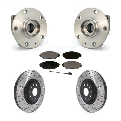 [Avant] Kit d'ensemble roulement de roue et moyeu pour Volkswagen Golf R Audi S3 KBB-114582 par Transit Auto