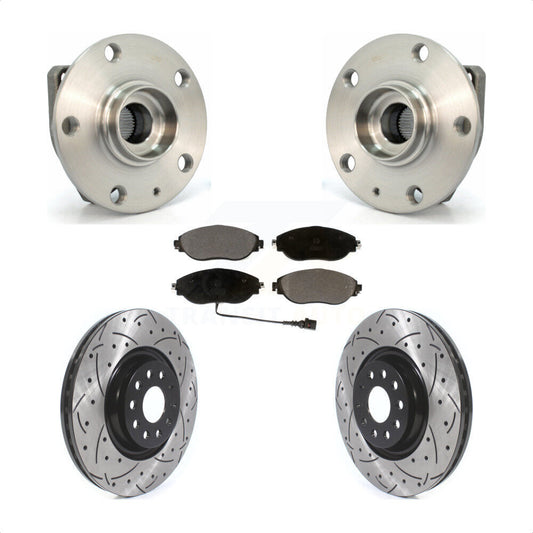 [Avant] Kit d'ensemble roulement de roue et moyeu pour Volkswagen Golf R Audi S3 KBB-114582 par Transit Auto