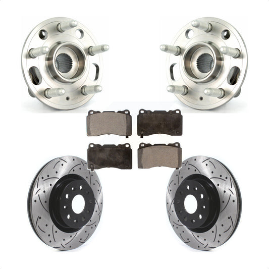 [Avant] Kit d'ensemble roulement de roue et moyeu pour 2015 Cadillac CTS Base Premium Luxury Performance avec AWD avec 18" Factory Wheels KBB-114590