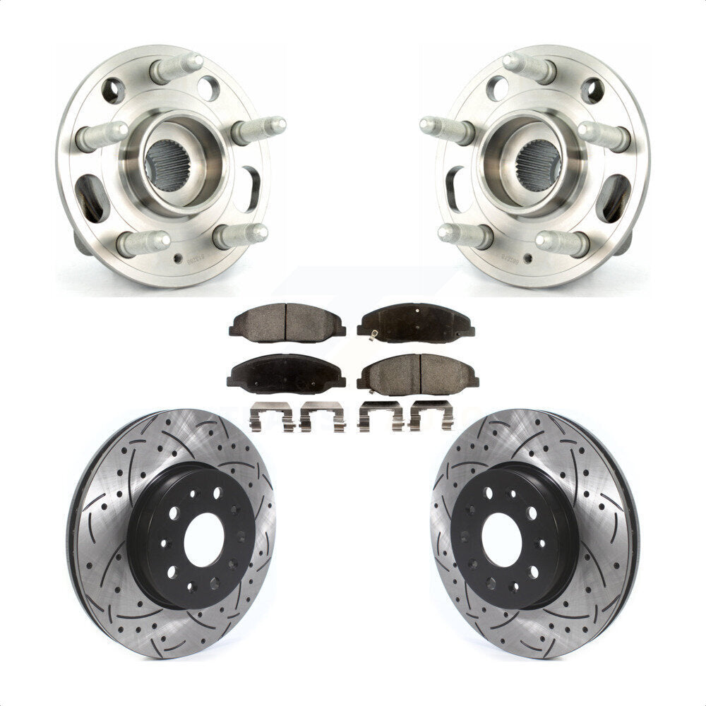 [Avant] Kit d'ensemble roulement de roue et moyeu pour Cadillac CTS sans Heavy Duty Brakes KBB-114593