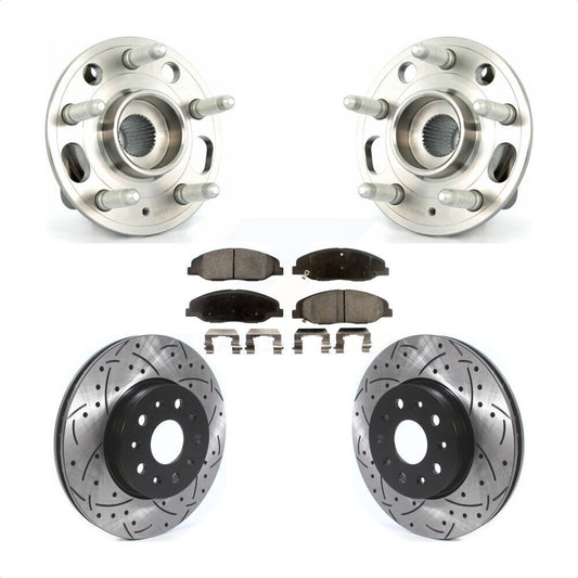 [Avant] Kit d'ensemble roulement de roue et moyeu pour Cadillac CTS sans Heavy Duty Brakes KBB-114593