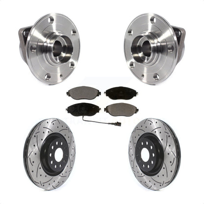 [Avant] Kit d'ensemble roulement de roue et moyeu pour Volkswagen Tiguan Jetta GTI Audi Golf R S3 Q3 Arteon KBB-114598