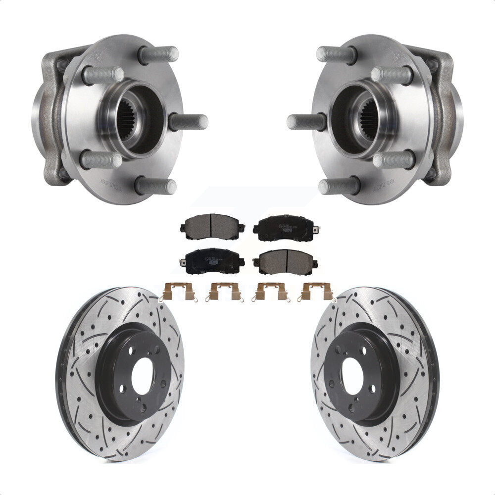 [Avant] Kit d'ensemble roulement de roue et moyeu pour 2017-2019 Subaru Impreza 276mm Diameter Rotor KBB-114602