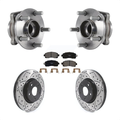 [Avant] Kit d'ensemble roulement de roue et moyeu pour 2017-2019 Subaru Impreza 276mm Diameter Rotor KBB-114602