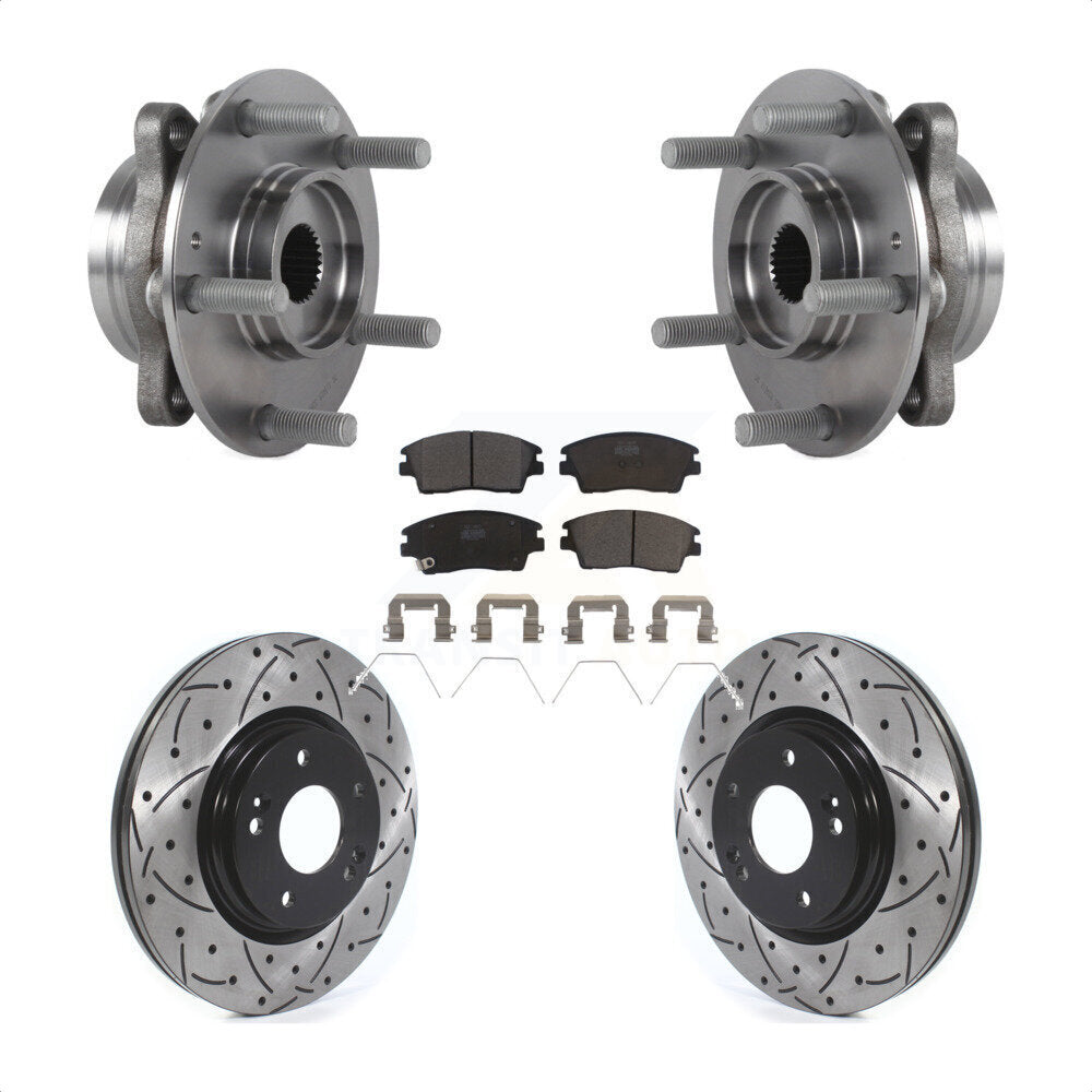 [Avant] Kit d'ensemble roulement de roue et moyeu pour 2017-2020 Hyundai Elantra 1.6L KBB-114603