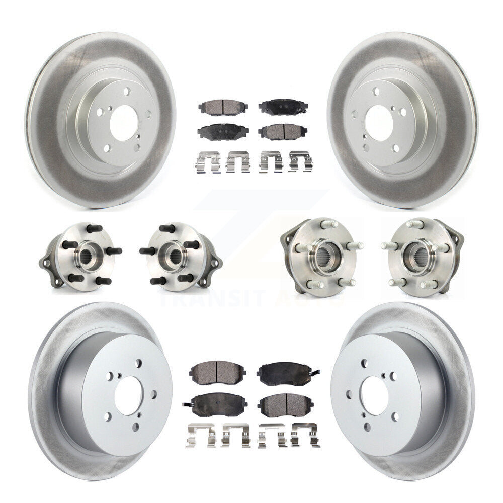 [Avant + Arrière] Kit d'ensemble roulement de roue et moyeu pour Subaru Outback Legacy avec 292mm Diameter Rotor KBB-114607