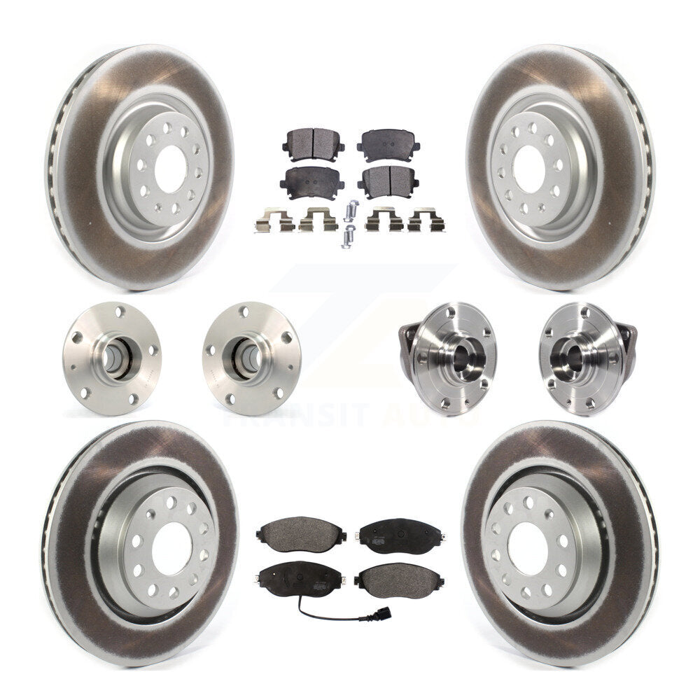 [Avant + Arrière] Kit d'ensemble roulement de roue et moyeu pour Volkswagen GTI KBB-114612