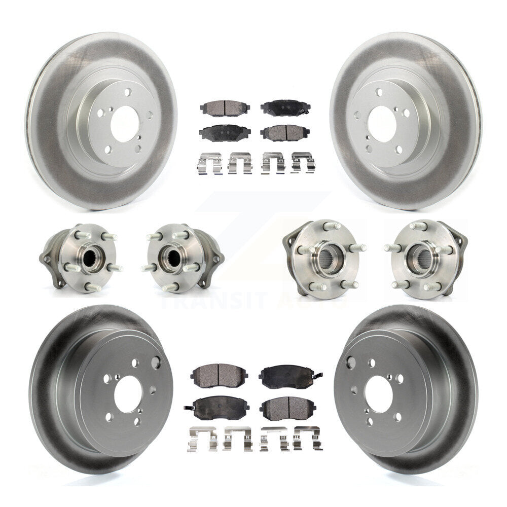 [Avant + Arrière] Kit d'ensemble roulement de roue et moyeu pour Subaru Outback Forester Impreza Legacy KBB-114614