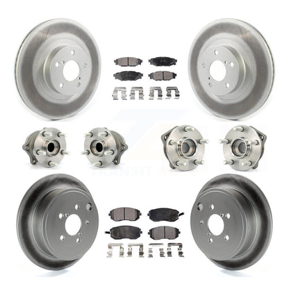 [Avant + Arrière] Kit d'ensemble roulement de roue et moyeu pour Subaru Outback Forester Impreza Legacy KBB-114614