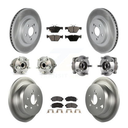 [Avant + Arrière] Kit d'ensemble roulement de roue et moyeu pour Subaru Crosstrek KBB-114616