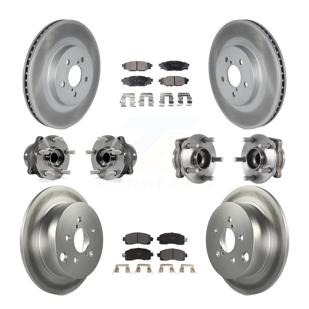 [Avant + Arrière] Kit d'ensemble roulement de roue et moyeu pour Subaru Crosstrek Impreza KBB-114622