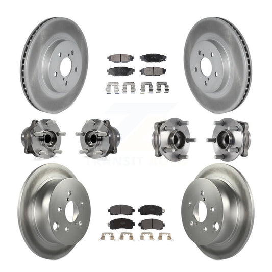 [Avant + Arrière] Kit d'ensemble roulement de roue et moyeu pour Subaru Crosstrek Impreza KBB-114622