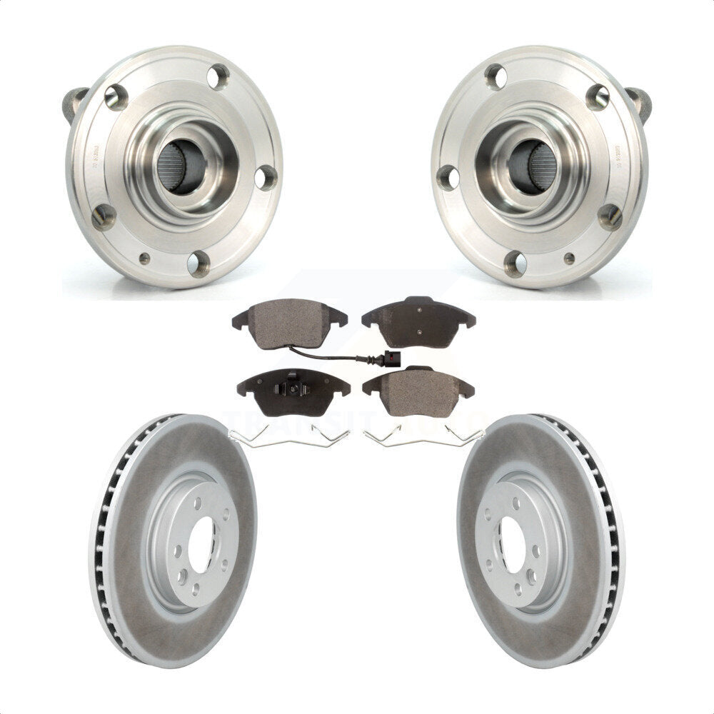 [Avant] Kit d'ensemble roulement de roue et moyeu pour Volkswagen CC 340mm Diameter Rotor KBB-114632