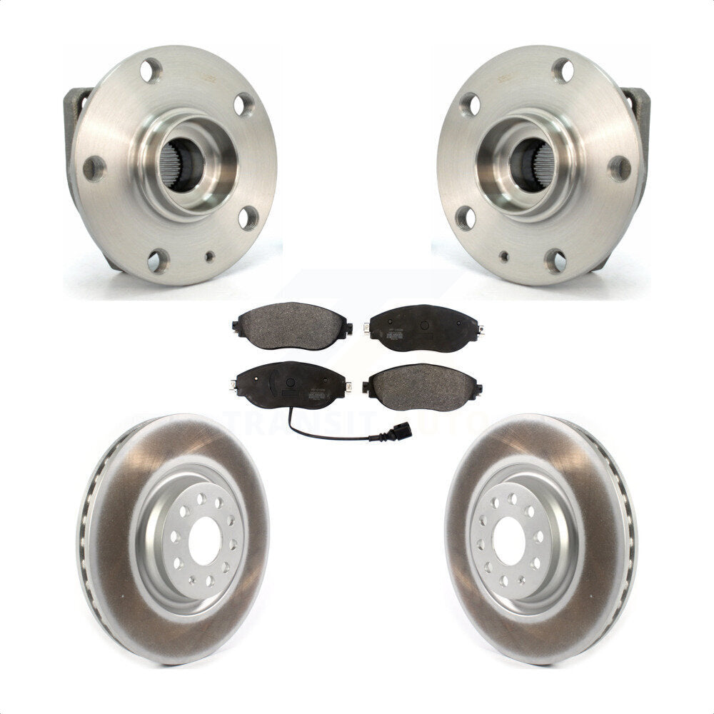 [Avant] Kit d'ensemble roulement de roue et moyeu pour Volkswagen Golf R Audi S3 KBB-114634 par Transit Auto