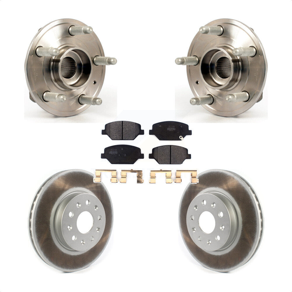 [Avant] Kit d'ensemble roulement de roue et moyeu pour 2016 Chevrolet Camaro LT avec 3.6L 2.0L sans Brembo Calipers KBB-114642 par Transit Auto