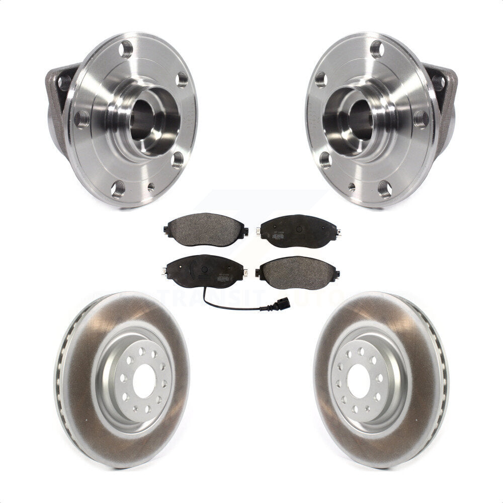 [Avant] Kit d'ensemble roulement de roue et moyeu pour Volkswagen Tiguan Jetta GTI Audi Golf R S3 Q3 Arteon KBB-114652