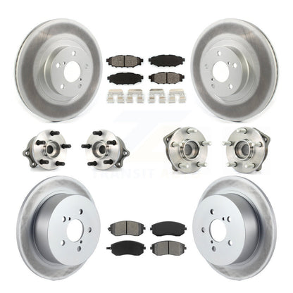 [Avant + Arrière] Kit d'ensemble roulement de roue et moyeu pour Subaru Outback Legacy avec 292mm Diameter Rotor KBB-114664