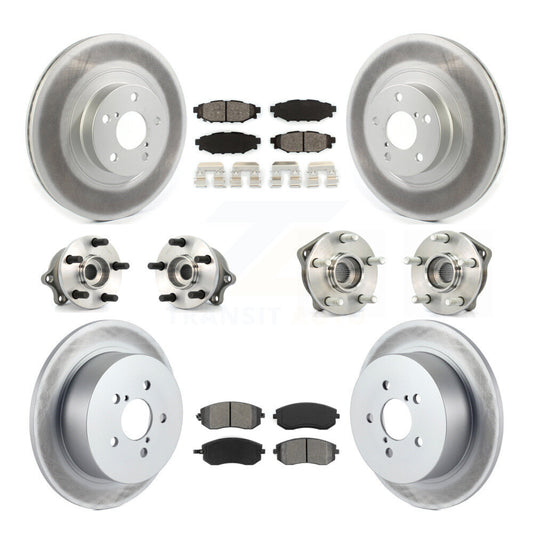 [Avant + Arrière] Kit d'ensemble roulement de roue et moyeu pour Subaru Outback Legacy avec 292mm Diameter Rotor KBB-114664