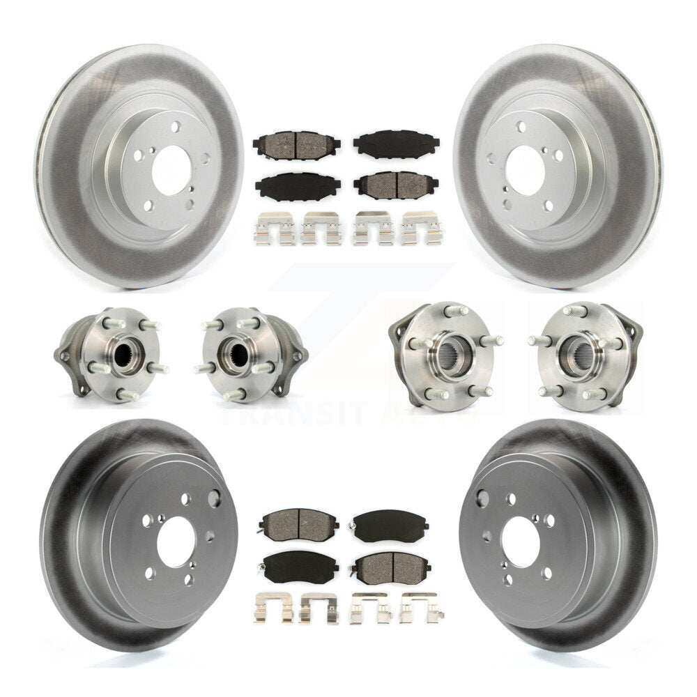 [Avant + Arrière] Kit d'ensemble roulement de roue et moyeu pour Subaru Outback Impreza Forester Legacy KBB-114670