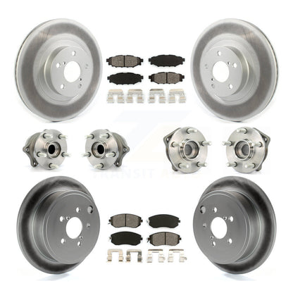 [Avant + Arrière] Kit d'ensemble roulement de roue et moyeu pour Subaru Outback Impreza Forester Legacy KBB-114670