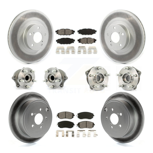 [Avant + Arrière] Kit d'ensemble roulement de roue et moyeu pour Subaru Outback Impreza Forester Legacy KBB-114670