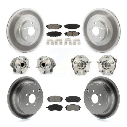 [Avant + Arrière] Kit d'ensemble roulement de roue et moyeu pour Subaru Outback Forester Impreza Legacy KBB-114671