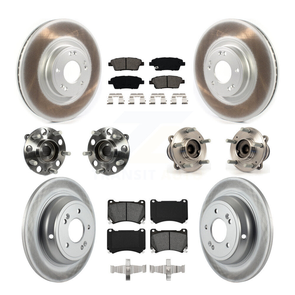 [Avant + Arrière] Kit d'ensemble roulement de roue et moyeu pour Hyundai Genesis KBB-114676