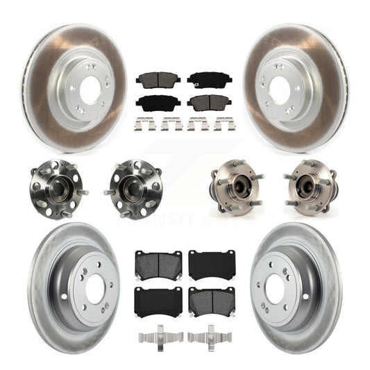 [Avant + Arrière] Kit d'ensemble roulement de roue et moyeu pour Hyundai Genesis KBB-114676